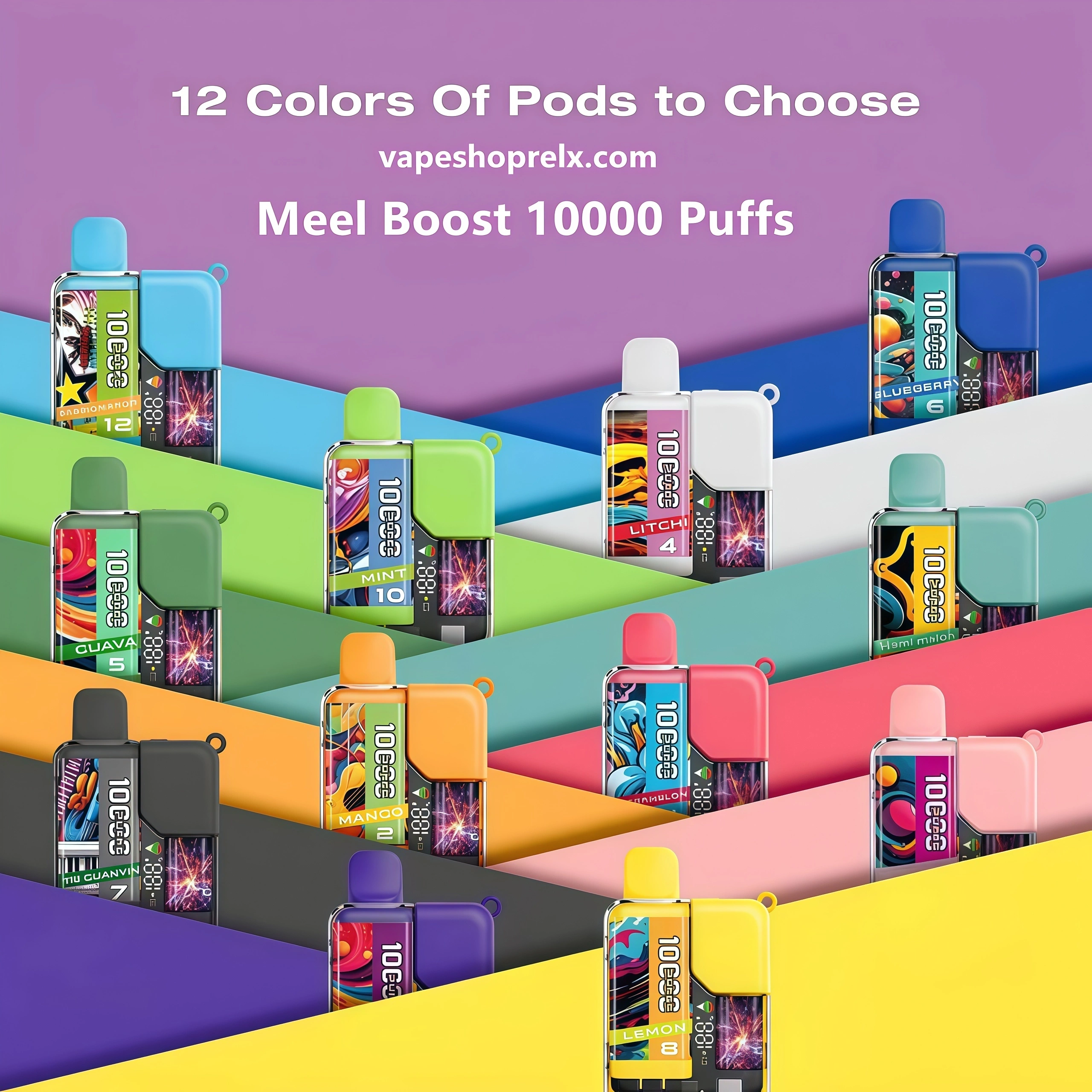 Meel Boost 10000 Puffs 一次性電子煙|可充電拋棄式・超長續航・多口味選擇 1 Meel Boost 10000 Puffs 一次性電子煙|可充電拋棄式・超長續航・多口味選擇