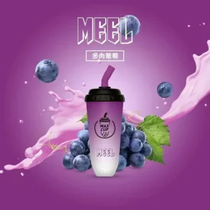 【台灣現貨】MEEL 奶茶杯 6000 PUFFS 拋棄式電子煙 可充電一次性煙桿 超持久風味 原裝正品 12ml 7 MEEL奶茶杯是一款集時尚設計與實用功能於一體的拋棄式電子煙