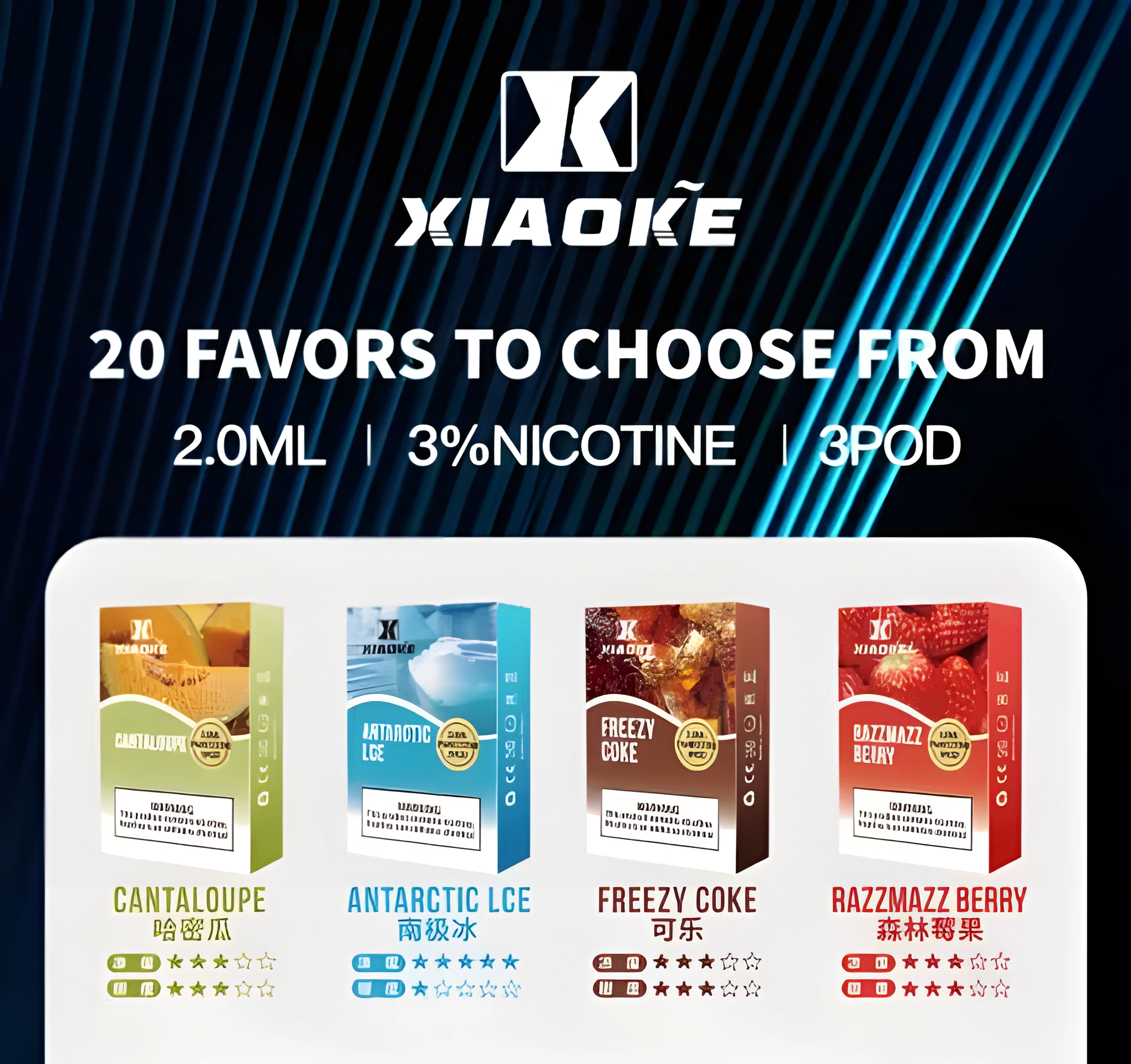 台灣現貨】XIAOKE 梟客電子煙煙彈 一代霧化彈 通配悅刻 RELX 一代主機 原裝正品 2ml 1 台灣現貨】XIAOKE 梟客電子煙煙彈 一代霧化彈 通配悅刻 RELX 一代主機 原裝正品 2ml