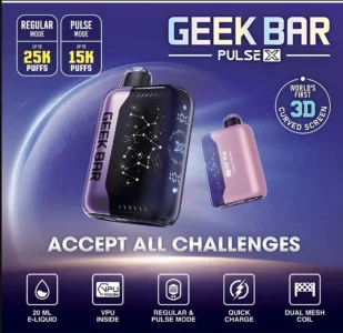 GEEK BAR Pulse X 25000 Puffs 一次性電子煙 爆款大口數拋棄式 現貨 歐美爆款 13 GEEK BAR Pulse X 25000 Puffs