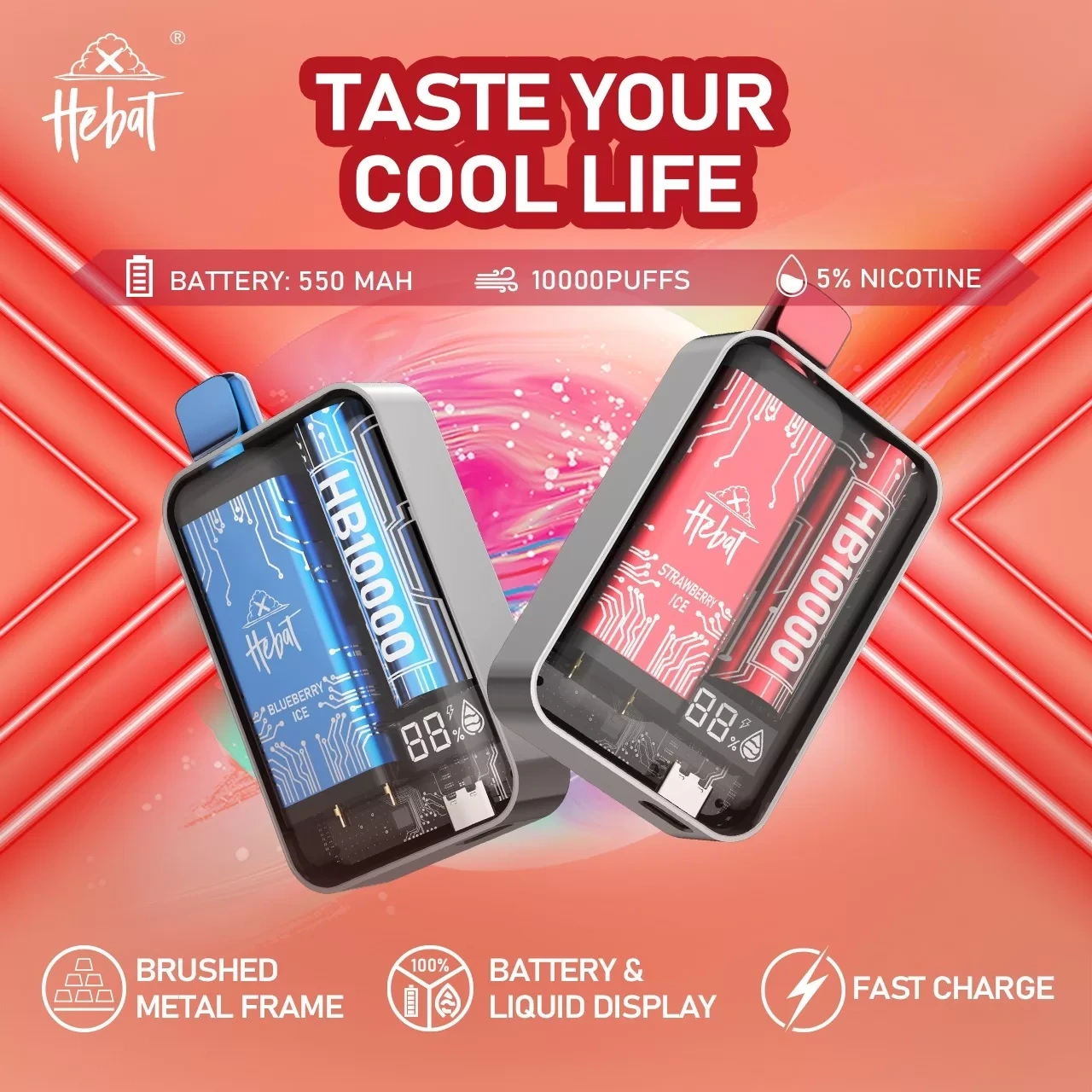 喜貝 Hebat 10000 PUFFS 拋棄式電子煙 | 高續航一次性電子煙 電子煙推薦 3 喜貝 Hebat 10000 PUFFS 拋棄式電子煙 | 高續航一次性電子煙 電子煙推薦:圖片 3