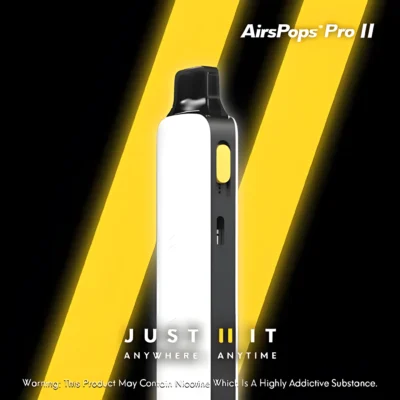 AirsPops Pro II 英國氣泡二代小煙主機|AIRSCREAM 原裝正品・5-18W 可調功率