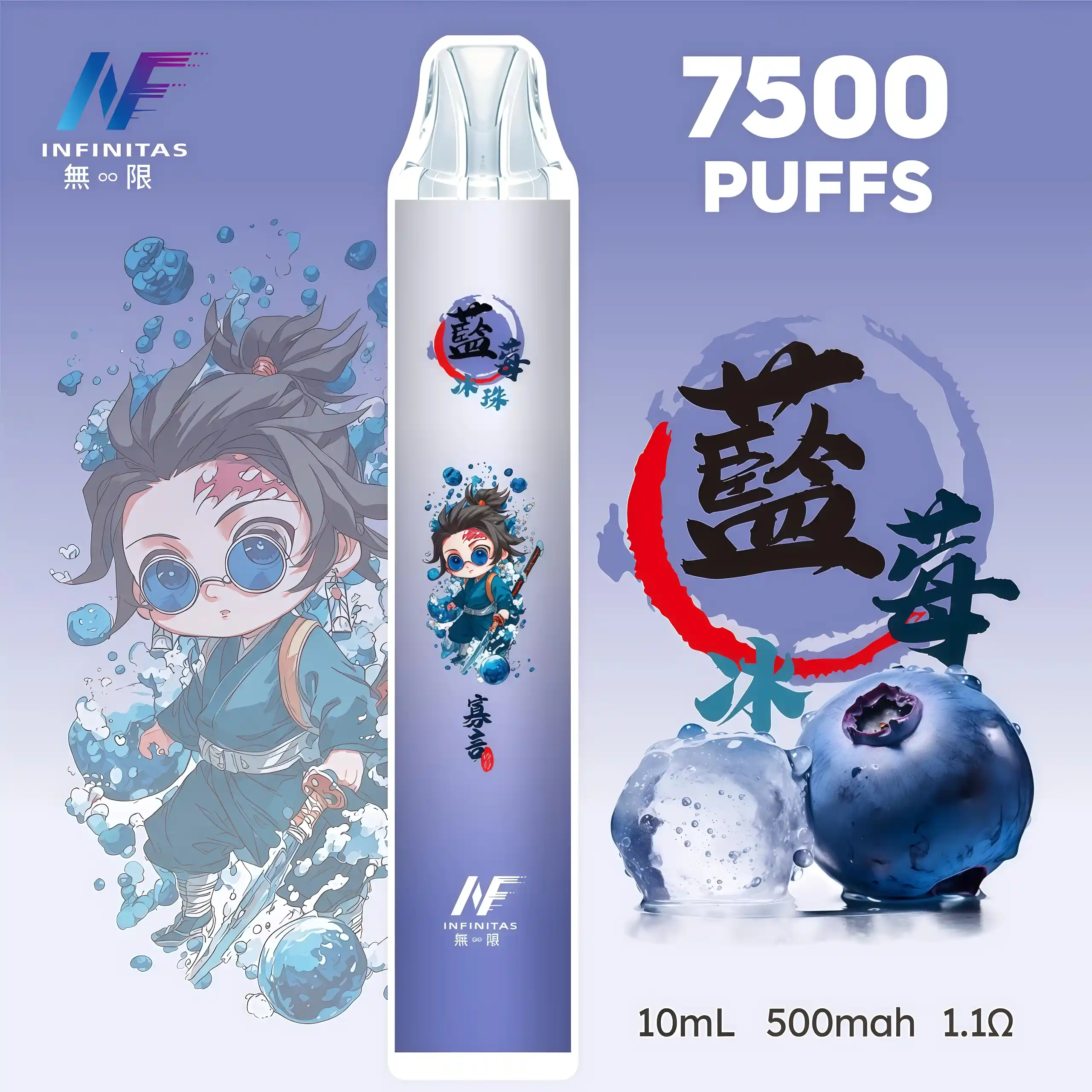 INF 無限 7500 口拋棄式電子煙 7500 口超長續航 × 20 種豐富口味,台灣現貨熱賣中! 6 INF 無限 7500 口拋棄式電子煙 7500 口超長續航 × 20 種豐富口味,台灣現貨熱賣中!:圖片 6