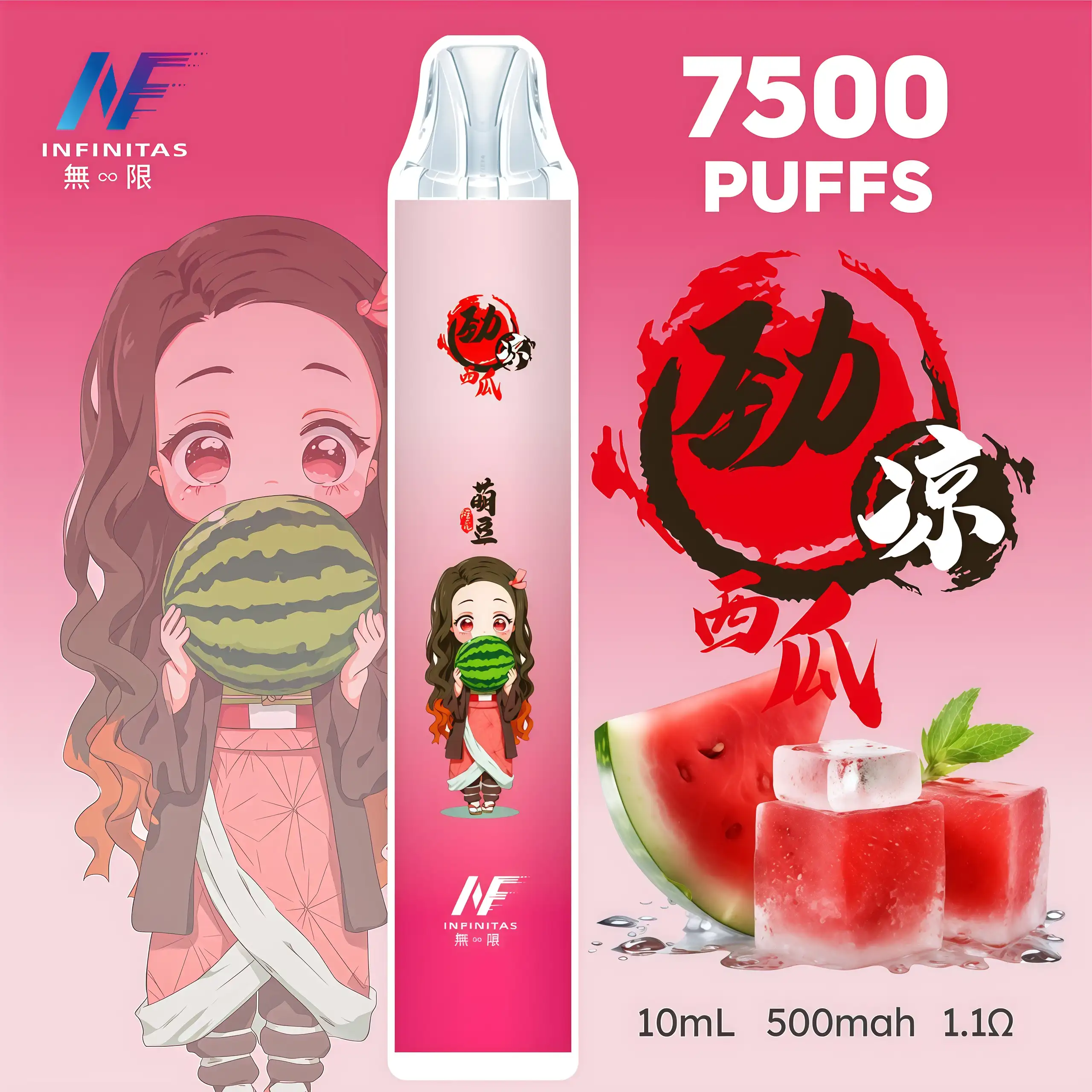INF 無限 7500 口拋棄式電子煙 7500 口超長續航 × 20 種豐富口味,台灣現貨熱賣中! 3 INF 無限 7500 口拋棄式電子煙 7500 口超長續航 × 20 種豐富口味,台灣現貨熱賣中!:圖片 3