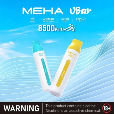 MEHA 小白條 8500 口拋棄式電子煙|超高還原口感・多風味任選・台灣現貨直發