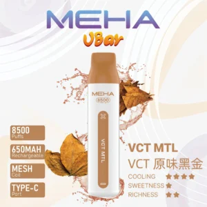 MEHA 小白條 8500 口拋棄式電子煙|超高還原口感・多風味任選・台灣現貨直發 19 MEHA 拋棄式電子煙 8500 Puffs 8500