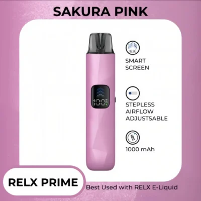 RELX Prime Kit 開放式主機套裝|35W 強力輸出・可調氣流・防漏油彈・台灣現貨