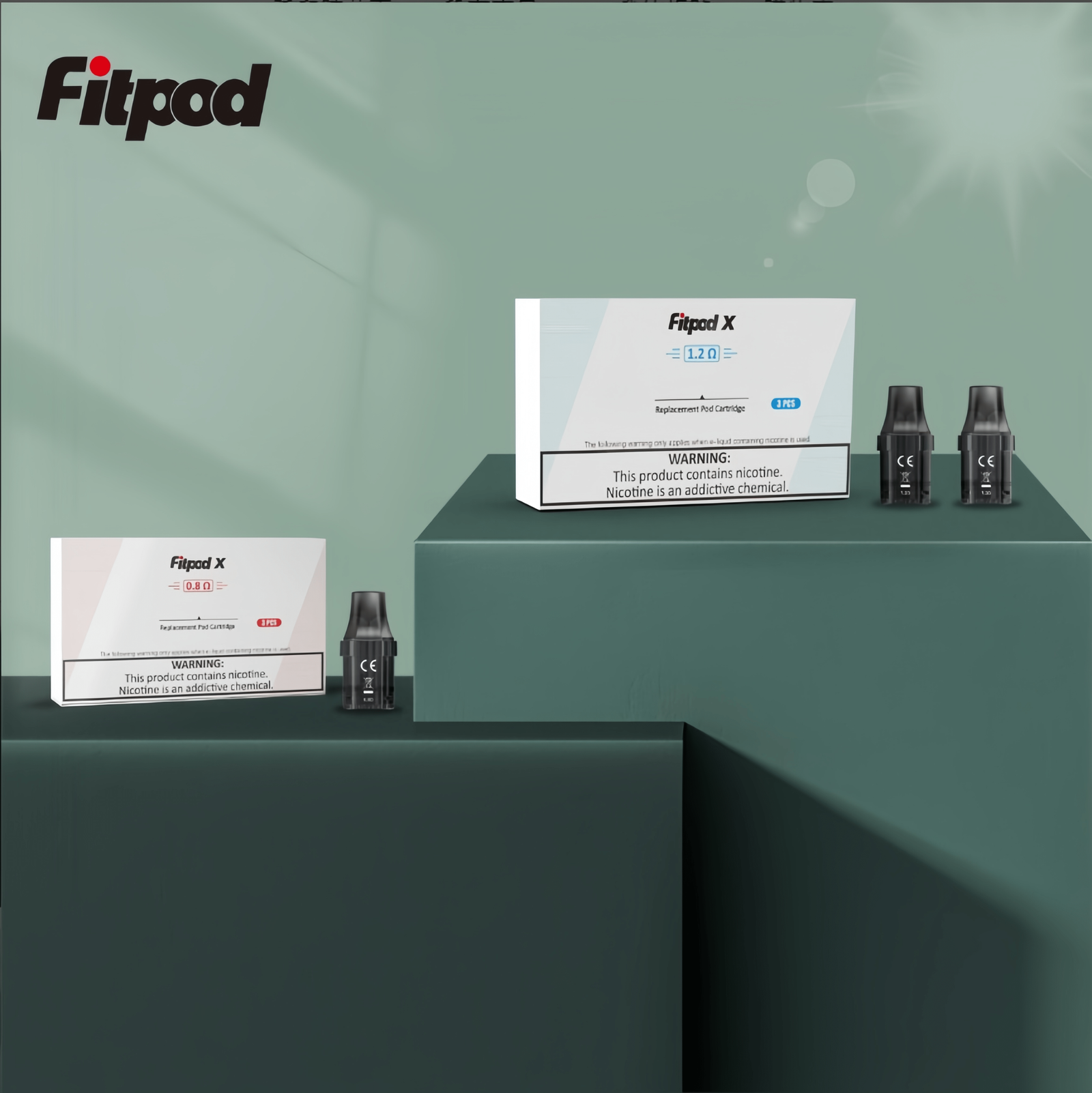 Slyeek 3代/4代 空煙彈補充倉|FITPOD X / X-BOX 小煙主機專用(0.8Ω / 1.2Ω) 1 Slyeek 3代/4代 空煙彈補充倉|FITPOD X / X-BOX 小煙主機專用(0.8Ω / 1.2Ω)